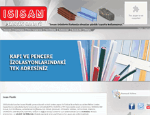 Tablet Screenshot of isisanplastik.com